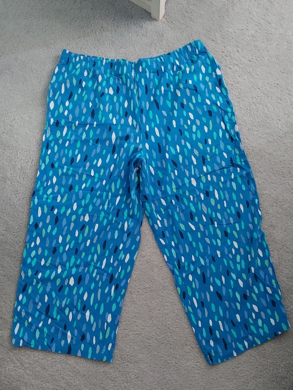 Susan Graver Crop Pull On Pants